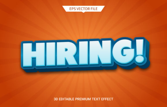Hiring Now 3d Editabale Text Effect Prem: A Practical Guide for Designers