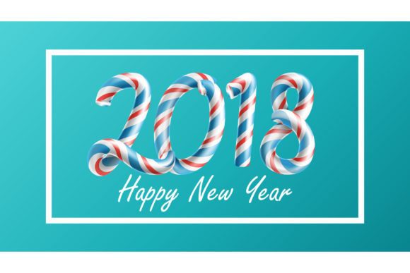 The Enduring Appeal of 3D Typography: Why the 2018 Happy New Year Vector Remains a Design Staple