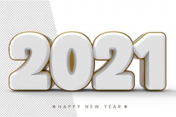 The Impact of White New Year 2021 3d Text Isolated on Modern Design Workflows